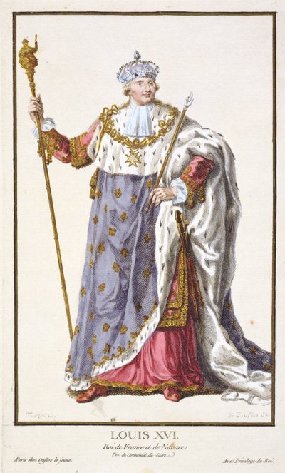 Ludwig XVI. (1754-93) König von Frankreich (1774-92) aus 